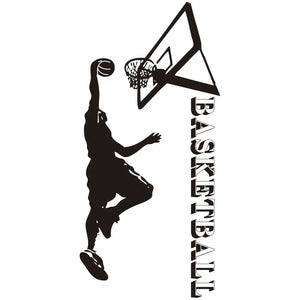 Basketball Dunking Decal