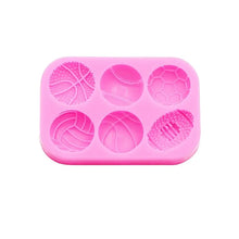 Load image into Gallery viewer, Sports Ball Silicone Mould