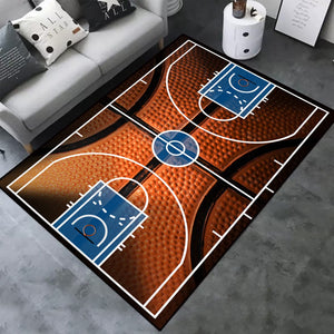 Basketball Court Large Rug