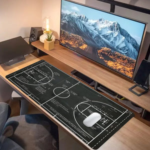 Basketball Court Large Mouse Pad