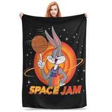 Load image into Gallery viewer, Space Jam Knitted Blanket