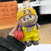 Load image into Gallery viewer, 17cm Labubu Basketball Clothes