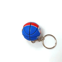 Load image into Gallery viewer, Mini Basketball Model Keychain/Keyring