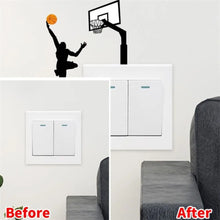 Load image into Gallery viewer, Basketball Sticker for light switch