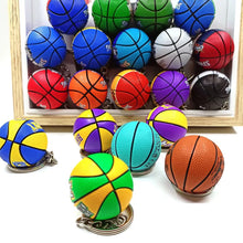 Load image into Gallery viewer, Mini Basketball Model Keychain/Keyring