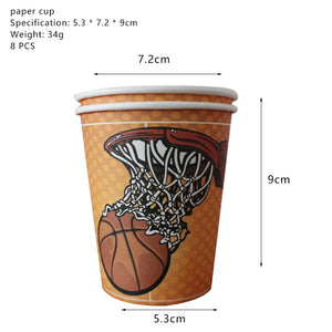 Basketball Paper Lanterns & Various Party Supplies