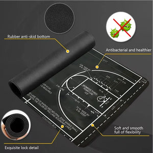 Basketball Court Large Mouse Pad