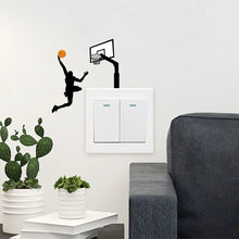 Load image into Gallery viewer, Basketball Sticker for light switch