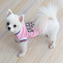 Load image into Gallery viewer, Mesh Breathable Dog Basketball Jersey Clothes