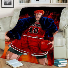 Load image into Gallery viewer, Basketball Anime Blanket