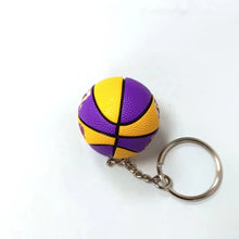 Load image into Gallery viewer, Mini Basketball Model Keychain/Keyring
