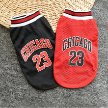 Load image into Gallery viewer, Mesh Breathable Dog Basketball Jersey Clothes