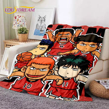 Load image into Gallery viewer, Cartoon Slam Dunk Basketball Anime Soft Blankets