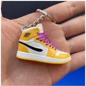 3D Basketball Shoes Keychain
