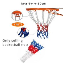 Load image into Gallery viewer, Standard Basketball Net Red+White, x1,x2 or x3 sets