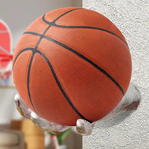 Hand Shaped Basketball Holder