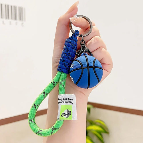 Sports Backpack Keyring Pendant