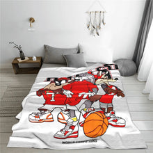 Load image into Gallery viewer, Space Jam Knitted Blanket