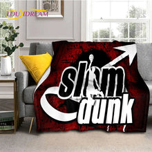 Load image into Gallery viewer, Cartoon Slam Dunk Basketball Anime Soft Blankets