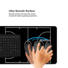 Load image into Gallery viewer, Basketball Large Mouse Pad