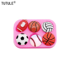Load image into Gallery viewer, Sports Ball Silicone Mould