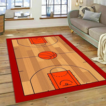 Load image into Gallery viewer, Basketball Court Rug - Various Designs
