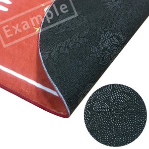 Basketball Court Black Rug - Bedroom