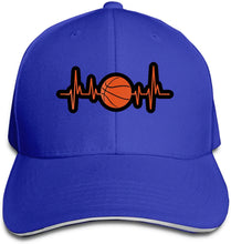 Load image into Gallery viewer, Basketball Heartbeat logo cap