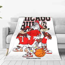 Load image into Gallery viewer, Space Jam Knitted Blanket