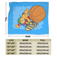 Load image into Gallery viewer, Garfield Basketball Blanket