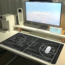 Load image into Gallery viewer, Basketball Court Large Mouse Pad