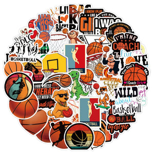 Basketball Stickers Various