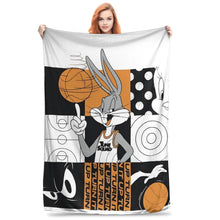 Load image into Gallery viewer, Space Jam Knitted Blanket