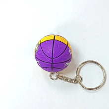Load image into Gallery viewer, Mini Basketball Model Keychain/Keyring