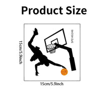 Load image into Gallery viewer, Basketball Sticker for light switch