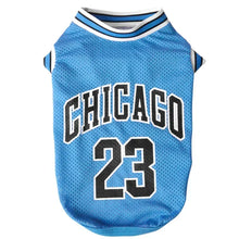 Load image into Gallery viewer, Mesh Breathable Dog Basketball Jersey Clothes