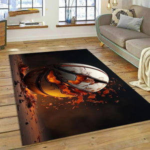 Basketball Court Rug - Various Designs