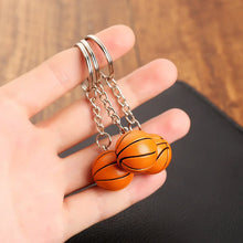 Load image into Gallery viewer, Basketball Keychain