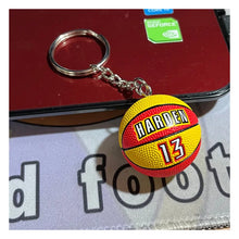 Load image into Gallery viewer, Mini Basketball Model Keychain/Keyring