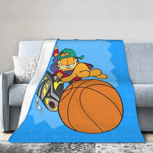 Load image into Gallery viewer, Garfield Basketball Blanket