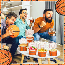 Load image into Gallery viewer, Party Basketball Snack Bowls &amp; Other Party Supplies