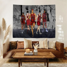 Load image into Gallery viewer, Slam Dunk Happy Birthday Banner Backdrop