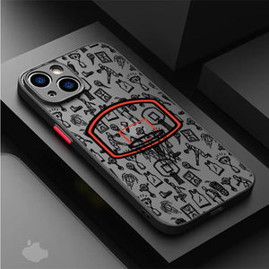 Basketball Art Phone Case for Apple iPhone 15 ,14