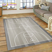 Load image into Gallery viewer, Basketball Court Rug