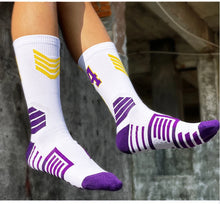 Load image into Gallery viewer, Kids Basketball Socks Breathable Cotton