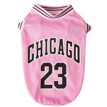 Load image into Gallery viewer, Mesh Breathable Dog Basketball Jersey Clothes