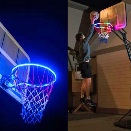 Hoop Light LED Lit Basketball Rim For Nightime