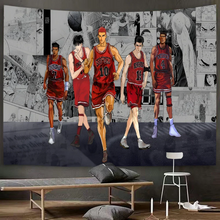 Load image into Gallery viewer, Slam Dunk Happy Birthday Banner Backdrop