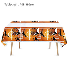 Load image into Gallery viewer, Basketball Party Tablecloth x1