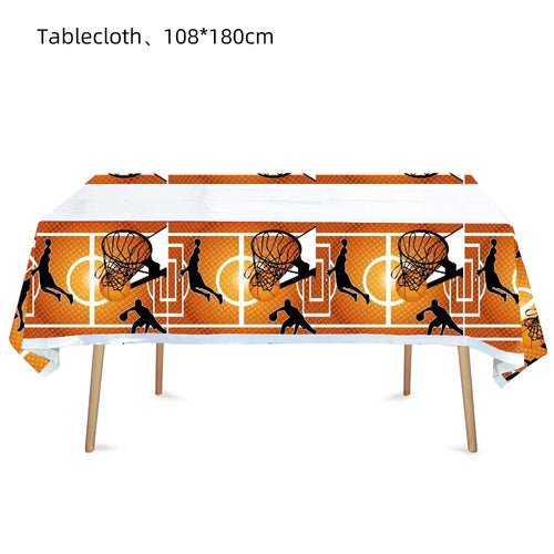 Basketball Party Tablecloth x1